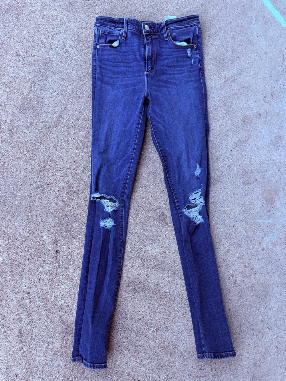 Abercrombie and Fitch 26 skinny jeans